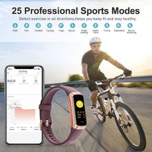 Load image into Gallery viewer, Zeacool Fitness Tracker with 24/7 Heart Rate, Blood Oxygen Blood Pressure Sleep Monitor
