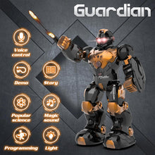 Load image into Gallery viewer, Robot Toys for Kids, Programmable Remote Control Robot with Intelligent Gesture Sensing, Recharge (Brown)
