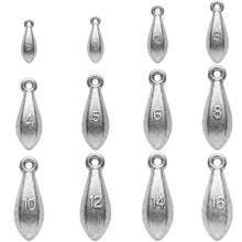 Load image into Gallery viewer, Bank Sinkers Fishing Weights, No-Roll Hexagonal, Surf &amp; Catfish Saltwater
