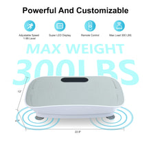 Load image into Gallery viewer, Silent Vibration Platform Crazy Fitness Massage 10-Frequency Weight Loss &amp; Fat Burner Body Shaking Machine for Unisex
