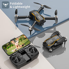 Load image into Gallery viewer, Drone with Dual Camera, 720P HD 90° Adjustable Lens, Quadcopter Dual Camera, WiFi APP, 3D Flip, Auto Hold, Optical Flow Positioning
