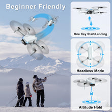 Load image into Gallery viewer, Drone with Camera, 2K HD FPV Drones for Adults, Mini Drone with Gravity Control
