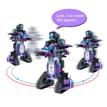 Load image into Gallery viewer, STEM Building Block Toy RC Robot for Kids, App Controlled &amp; Remote Control Robotic Toy for Boys and Girls
