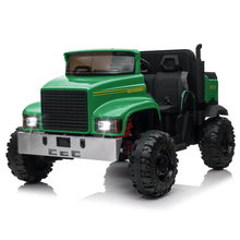 Load image into Gallery viewer, Ride On Car for Kids Baby Car with Remote Control Electric UTV Vehicles with Dump Bed, 24V Kids Electric Car, Green
