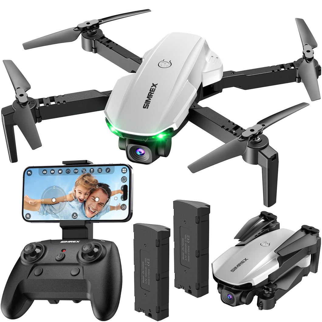 Drone With Camera 1080P for Kids And Adults, RC Quadcopter With Altitude Hold, Mini Drone With One Key Start, Waypoint Fly, Headless Mode