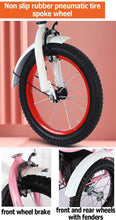 Load image into Gallery viewer, Folding Toddler trikes with Parent Handle,3-10 Years Tandem tricycles with Rear Passenger seat, Height Adjustable Saddle

