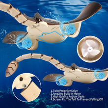 Load image into Gallery viewer, Pool Toys Remote Control Shark Boat, 2.4G RC Stingray Fish, Animal Water Toys for Kids Age 8-12, Kids Battery Pool Toys
