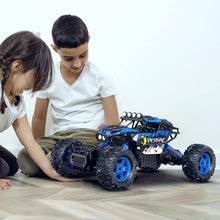 Load image into Gallery viewer, 1:12 Large Remote Control car for Boys Kids with Lifting Function,4WD RC Cars Electric Monster Truck Toy Gifts 4X4 Off-Road (Blue)

