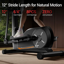 Load image into Gallery viewer, CURSOR FITNESS Elliptical Machine for Home - Black
