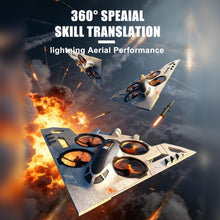 Load image into Gallery viewer, Virellia 3-in-1 RC Drone for Land Sea Air, H20 Remote Control Bomber RC Airplane with Cool Lights, 360° Flip, 3 Driving Mode and Collision Protection, Foam RC Drone Toy Gift for Boy Girl, Silver
