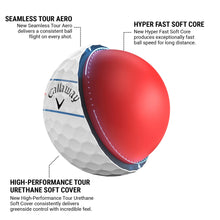 Load image into Gallery viewer, Callaway Golf Chrome Soft Golf Balls (360 Triple Track (White)
