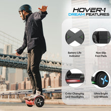 Load image into Gallery viewer, Electric Self Balancing Hoverboard with 7 mph Max Speed, Dual 200W scooterstors, 6 Mile Range, and 6.5” Wheels Self Balancing Scooter
