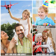 Load image into Gallery viewer, RC Planes for Kids Over 12 Years and up, Foam Remote Control Airplanes Flying Toys for Boys Girls,2CH Outdoor RC, Red
