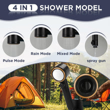 Load image into Gallery viewer, Ann Katy Portable Camping Shower Pump, Rechargeable Electric Outdoor Shower
