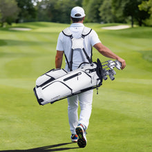 Load image into Gallery viewer, Findway 14 Way Golf Stand Bag [Upgrated Generous Space] Lightweight Golf Bag with Stand, Durable Golf Club Bag with Padded Dual Strap &amp; Rain Cover for Men and Women
