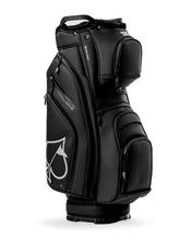 Load image into Gallery viewer, Pins &amp; Aces Cart Bag - 14-Way, Full Length Dividers, Single Strap - Velvet Lined (Black)
