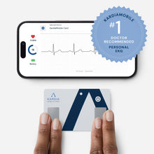 Load image into Gallery viewer, KardiaMobile Card Credit-Card Sized EKG, Medical-Grade &amp; FDA-Cleared Personal Heart Monitor
