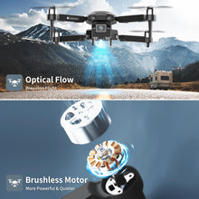 Load image into Gallery viewer, Drone with Dual Camera, 720P HD 90° Adjustable Lens, Quadcopter Dual Camera, WiFi APP, 3D Flip, Auto Hold, Optical Flow Positioning
