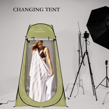 Load image into Gallery viewer, Your Choice Pop-Up Shower Tent, 47.2"Wx82.7"H Changing Tent - Green
