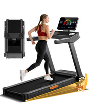 Load image into Gallery viewer, CURSOR Treadmills for Home with 20% Incline - Black-amber

