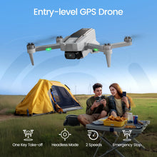 Load image into Gallery viewer, Drones with Camera for Adults 4k, Under 250g, FPV RC Quadcopter with Brushless Motors, 5GHz Transmission
