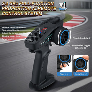 1:20 RC Cars for Adults, 38 KPH High Speed 4WD All Terrain Electric Powered with 2.4 GHz Remote Control Truck, All Terrain Extreme RC