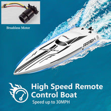 Load image into Gallery viewer, 25&quot; RC Brushless 30 MPH High Speed Boat Large Racing Remote Control Boat for Adults Kids

