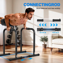 Load image into Gallery viewer, RELIFE REBUILD YOUR LIFE Dip bars &amp;Dip Station  (Black)
