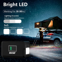 Load image into Gallery viewer, HOWEASY Portable Power Station 120W, 24000mAh Camping Solar Generator
