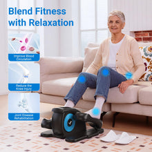 Load image into Gallery viewer, MERACH Under Desk Elliptical Machine, Leg Exerciser While Sitting for Seniors Adults Fully Assembled, Elliptical Exercise Machine Portable Electric Pedal with Remote Control&amp;12 Auto Mode
