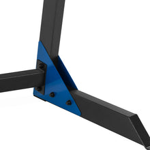 Load image into Gallery viewer, Fuel Pureformance Deluxe Bodyweight Training Dip Station Black/Blue - Deluxe Dip Station

