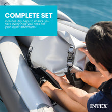 Load image into Gallery viewer, INTEX Dakota K2 Inflatable Kayak 2-Person Portable Set with Paddles &amp; Pump
