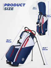 Load image into Gallery viewer, Sturdum Lightweight 7 Way Golf Stand Bag for Men Women, Upgrade Base
