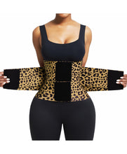 Load image into Gallery viewer, FeelinGirl Women Corset Workout Waist Trainer Belt Tummy Control Sport Waist Trimmer Leopard XL
