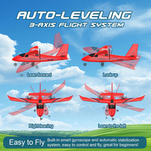 Load image into Gallery viewer, HRZPACT RC Airplane, 2.4GHZ Remote Control Airplane 2CH RC Plane, Hobby RC Airplanes Toy
