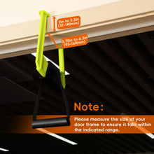 Load image into Gallery viewer, Portable Pull Up Bar for Doorway - Green and Black
