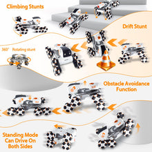 Load image into Gallery viewer, Robot Dog Toy for Kids,2.4Ghz Remote Control Dog Stunt Robot Dog 2nd Gen Remote Control Cars Stunt RC Cars (white)

