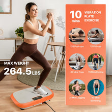 Load image into Gallery viewer, Vibration Plate Exercise Machine for Weight Loss Fitness Equipment, Vibration Plate Platform for Home Fitness,Lymphatic Drainage Shaking Full Body Shaker 99 Adjustable Speeds
