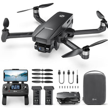 Load image into Gallery viewer, 2-Axis Gimbal Drones with 4K EIS Camera, 2 Batteries 52-Min Flight Time, Brushless Motors, GPS Auto Return, Video Transmission
