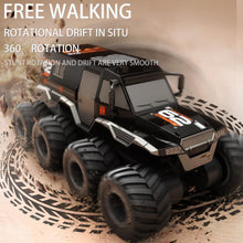 Load image into Gallery viewer, Amphibious RC Truck 1: 12 8WD, 2.4G Off Road Waterproof Large Remote Control Car for Boys, All Terrain RC Car Toys-Black
