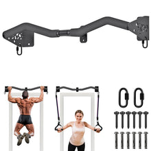Load image into Gallery viewer, Kipika Heavy Duty Wall Mounted Pull Up Bar (32" M Type &amp; Foam-padded Handles)

