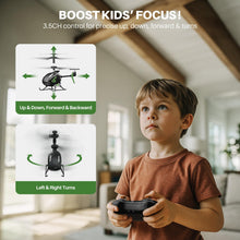 Load image into Gallery viewer, RC Helicopter with Gyro Stabilizer, Altitude Hold, 3.5 Channel, 5-7 Min Flight Time
