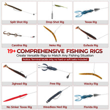 Load image into Gallery viewer, MadBite by KastKing Fishing Tackle Kit, 400pcs Terminal Tackle Kit
