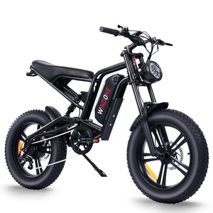 E2 Electric Bike for Adults, Full Suspension, 48V13Ah Removable Battery, Up to 28MPH & 46.6 Miles (PAS), 750W Ebike