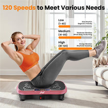 Load image into Gallery viewer, AXV Vibration Plate Fitness Platform Exercise Machine Vibrating Shaking Full Body Shaker Workout Vibrate Stand Shake Board Sport for Weight Loss Fat Burner for Gym Home Office
