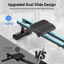 Load image into Gallery viewer, Dripex Rowing Machines for Home - Black/Orange
