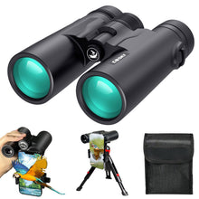 Load image into Gallery viewer, Gosky 8x42 Binoculars for Adults High Powered with Phone Adapter and Tripod
