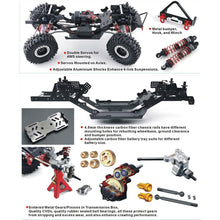 Load image into Gallery viewer, RC Cars High Speed Remote Control Car for Kids Adults 1:10 Scale 4X4 Off Road Monster Trucks, 2.4GHz All Terrain
