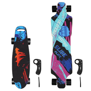 Bundle of 27" & 37" Electric Skateboards with Remote Control, Skateboard for Effortless Commutes and Fun Rides