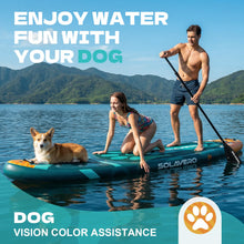 Load image into Gallery viewer, SOLAVERO 11'6" Inflatable Stand Up Paddle Board for Adults, 550lb Capacity
